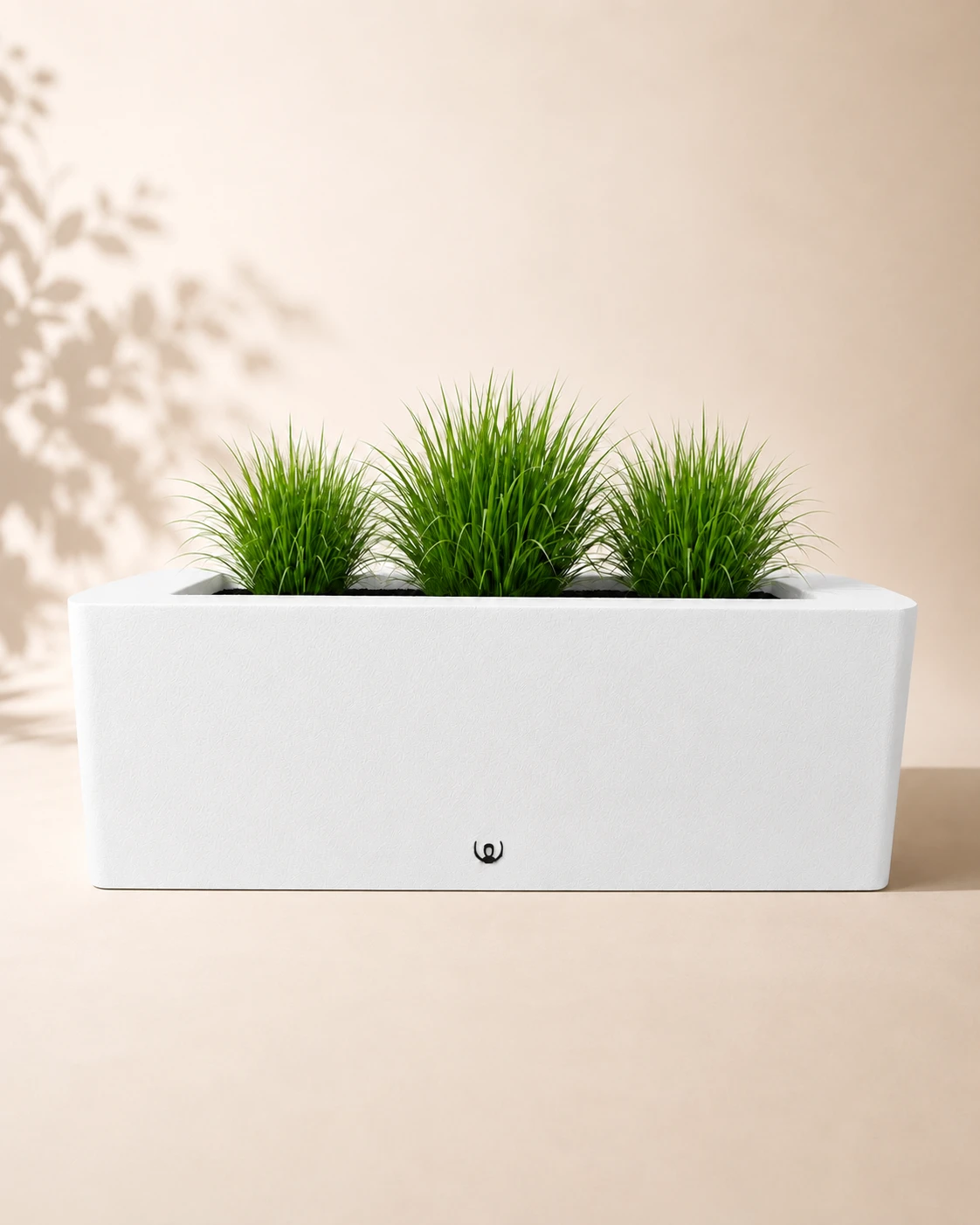 Dizajnový kvetináč White Garden Long – dizajnový kvetináč AureaForma