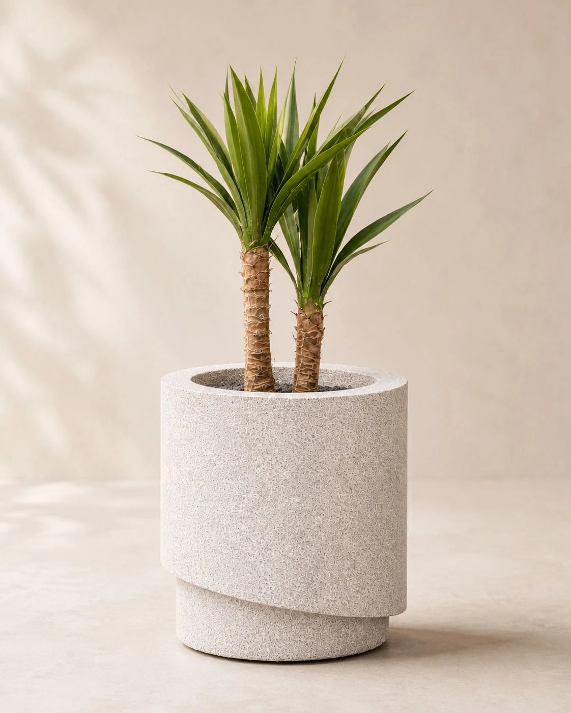 Kvetináč RONDO Beige – dizajnový kvetináč AureaForma